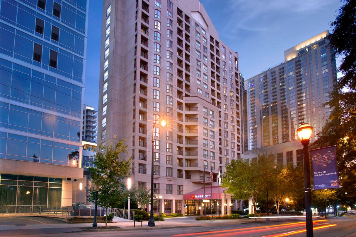 Atlanta Marriott Suites Midtown מראה חיצוני תמונה